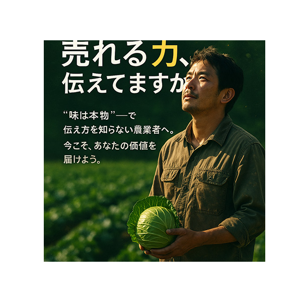 農業事業者向け出品バナー